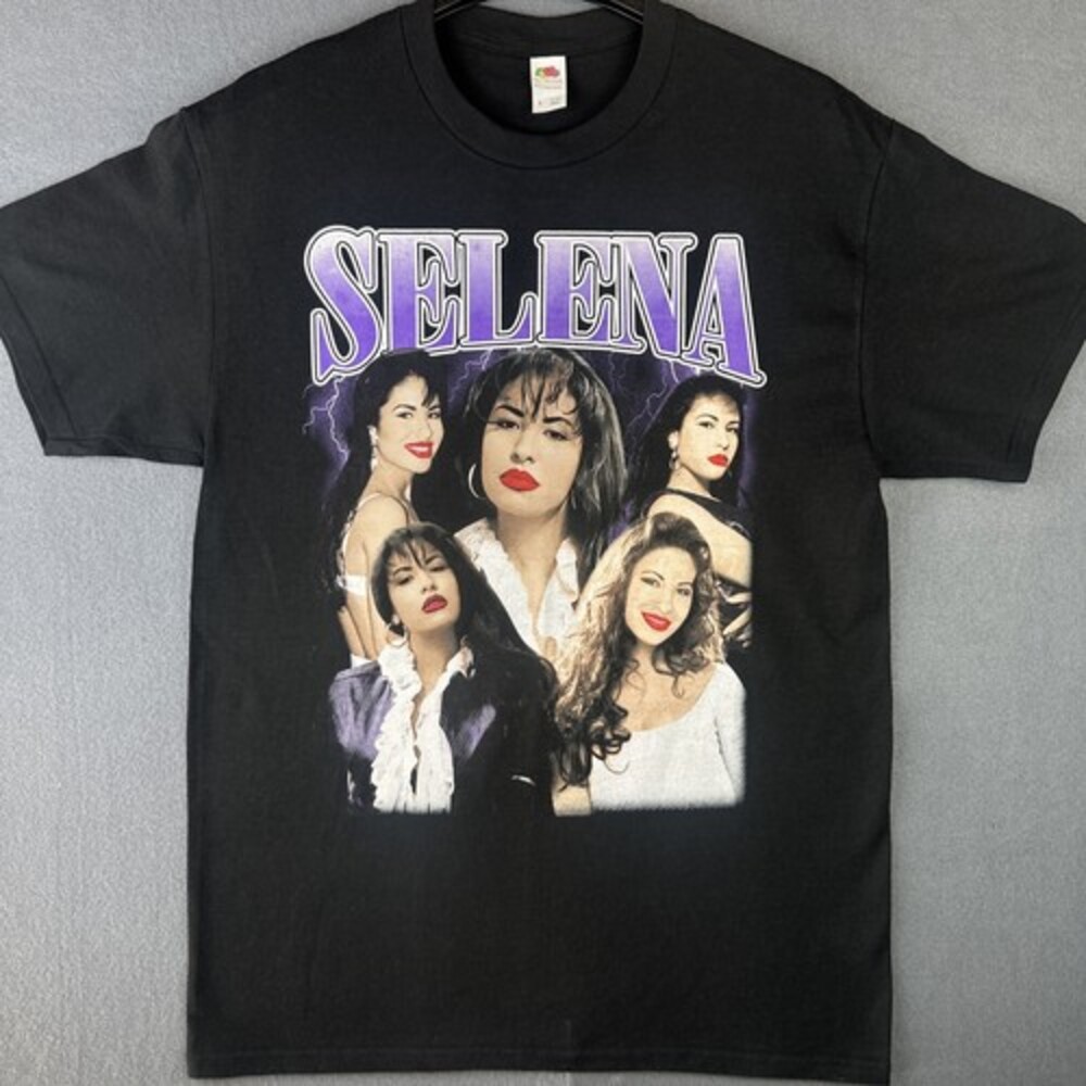 💃Selena Quintanilla Retro T-shirt, Size L Unisex Fruit Of The Loom Heavy Weight